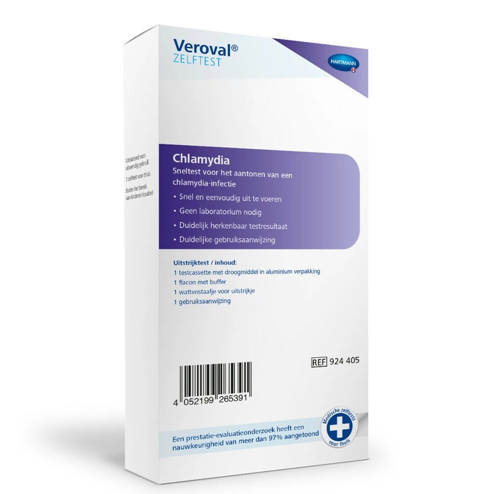Veroval Zelftest Chlamydia Bij Vrouwen 2 Veroval Zelftest Chlamydia Bij Vrouwen - Afbeelding 2