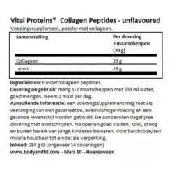 6x Vital Proteins Collageen Peptiden -Gezondheidssupplementen 1016640 4