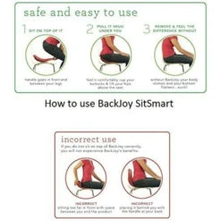 Backjoy Sitsmart Posture Plus 5 Backjoy Sitsmart Posture Plus -Gezondheidssupplementen 1016645 3