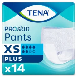 2x TENA Pants Plus Extra Small