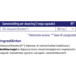Vitakruid Q10 Ubiquinol 100 Mg -Gezondheidssupplementen 1023955 4