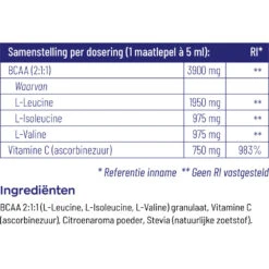 Vitakruid BCAA Poeder -Gezondheidssupplementen 1024008 4