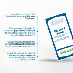 Bonusan Bacteri 8 Senior 5 Bonusan Bacteri 8 Senior -Gezondheidssupplementen 1028859 3