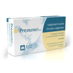Gezondheidssupplementen 6 2x Premeno Duo Vaginaal Ovules
