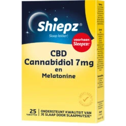 2x Shiepz Melatonine Met 7 Mg CBD -Gezondheidssupplementen 1035138 4
