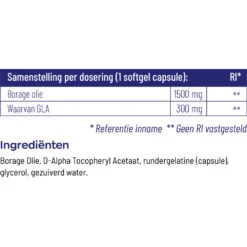 Vitakruid Borage Olie 9 Vitakruid Borage Olie -Gezondheidssupplementen 1035330 5