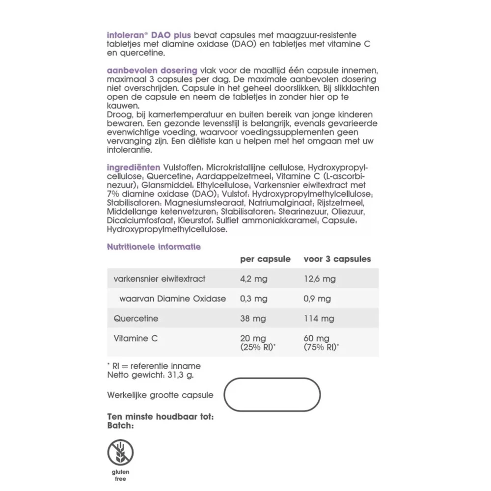 Intoleran DAO Plus 4 Intoleran DAO Plus - Afbeelding 4