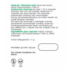 Intoleran Fibractase Forte -Gezondheidssupplementen 1036718 3