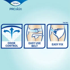 3x TENA Flex Super ProSkin Small -Gezondheidssupplementen 1040810 4
