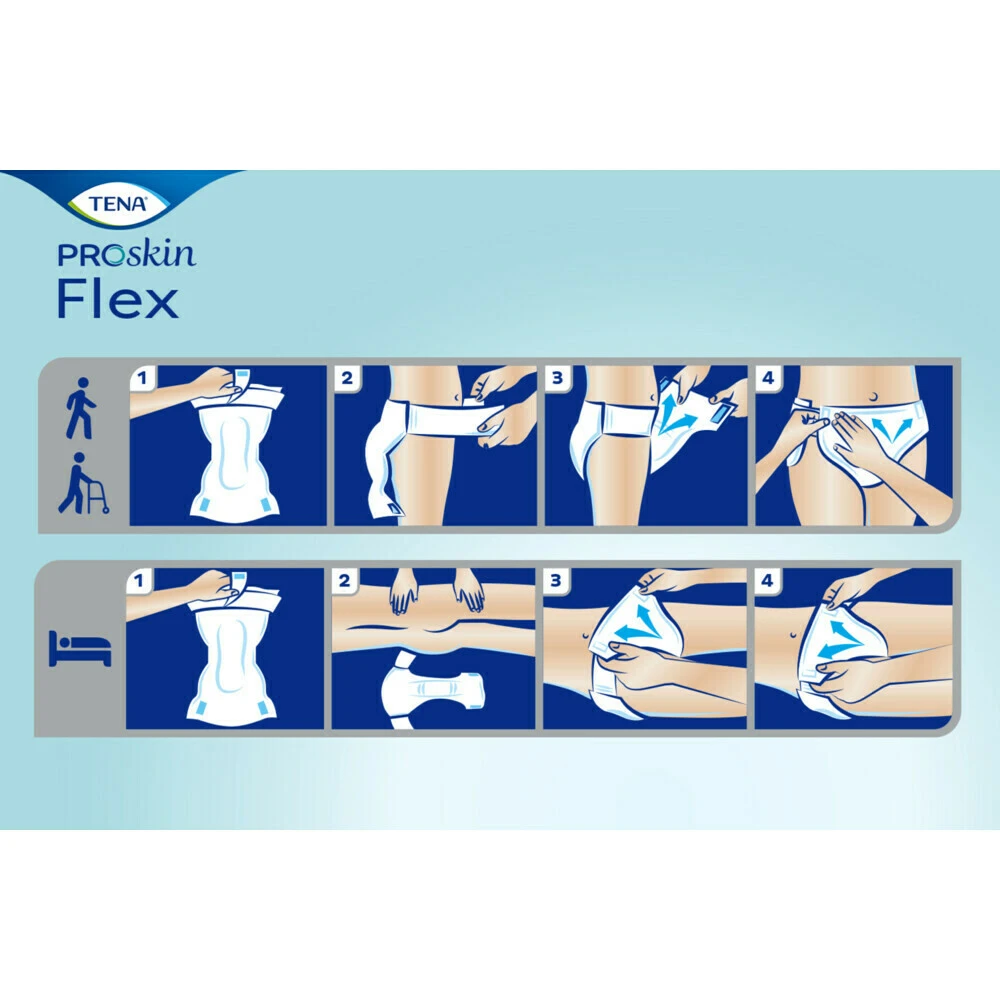 TENA Flex Maxi Extra Large Proskin 4 TENA Flex Maxi Extra Large Proskin - Afbeelding 4