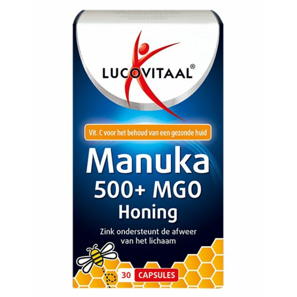 Lucovitaal Manuka Honing Zink 1 Lucovitaal Manuka Honing Zink