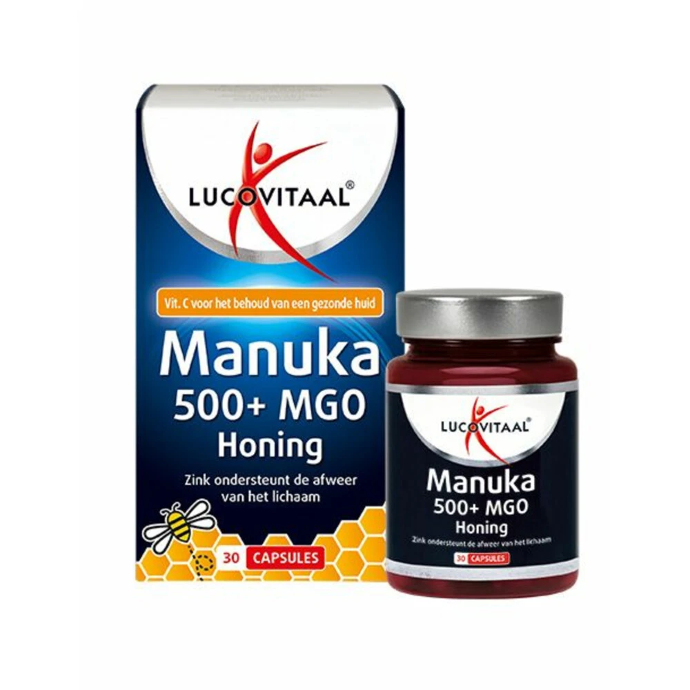 Lucovitaal Manuka Honing Zink 2 Lucovitaal Manuka Honing Zink - Afbeelding 2