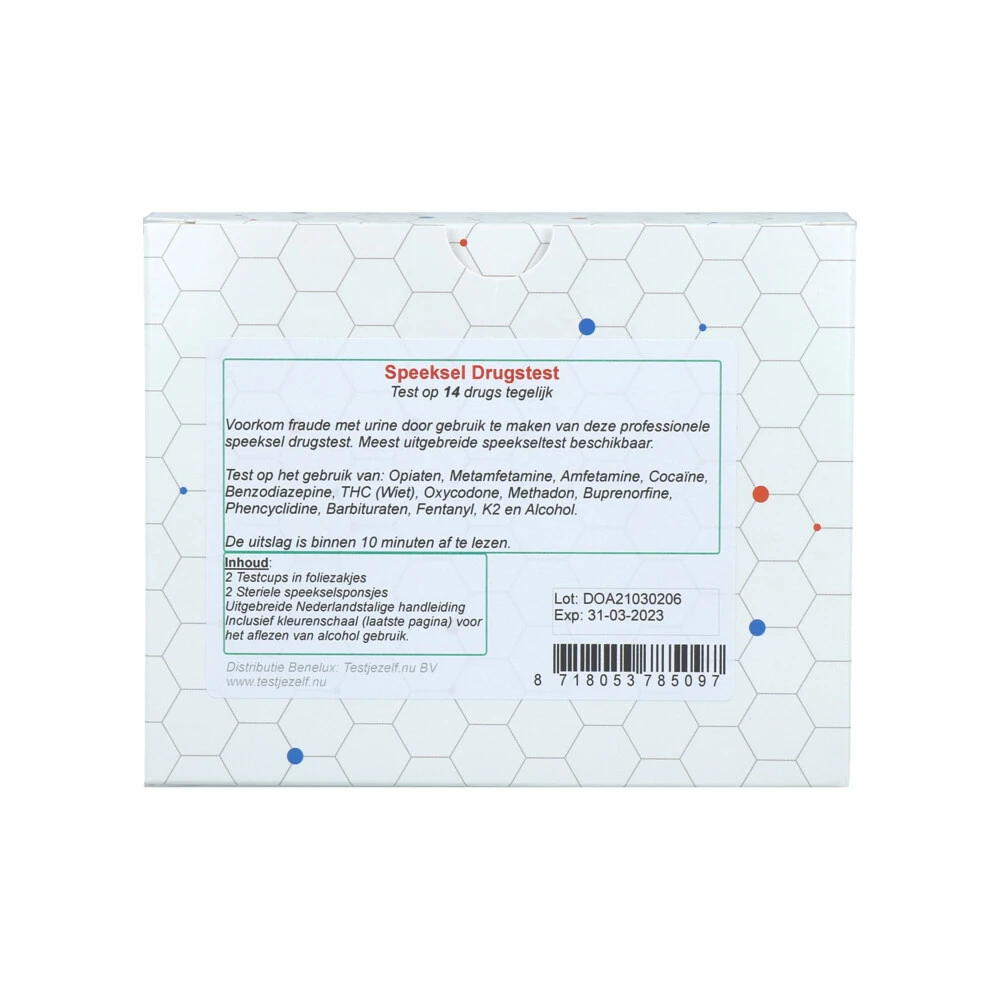 Testjezelf.nu Drug Multi 14 3 Testjezelf.nu Drug Multi 14 - Afbeelding 3