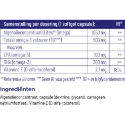 Vitakruid Omega 3 1000 TG Vegan -Gezondheidssupplementen 1058227 4
