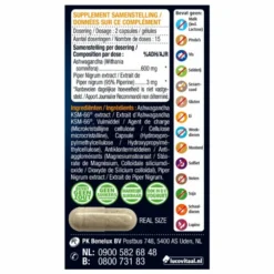 3x Lucovitaal Ashwagandha KSM-66 Super -Gezondheidssupplementen 1069140 3