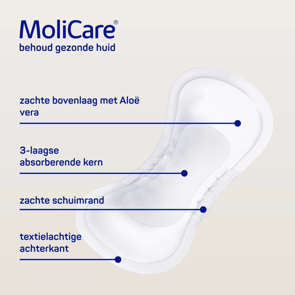 4x Molicare Premium Lady Pad 4.5 Druppels 914 Ml Absorptie 2 4x Molicare Premium Lady Pad 4.5 Druppels 914 Ml Absorptie - Afbeelding 2