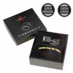 Lucovitaal Yinmagnetic Magneet Armband Goud -Gezondheidssupplementen 1073906 3