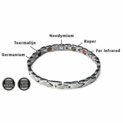 Lucovitaal Yinmagnetic Magneet Armband Zilver -Gezondheidssupplementen 1073907 4