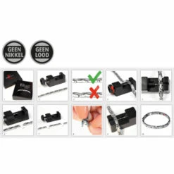 Lucovitaal Yinmagnetic Magneet Armband Zilver -Gezondheidssupplementen 1073907 5