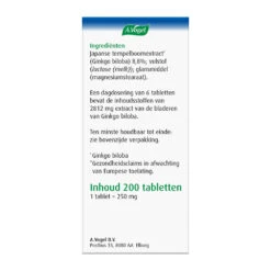 A.Vogel Geriaforce Doorbloeding -Gezondheidssupplementen 711708 5 1