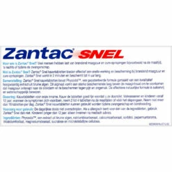 3x Zantac Snel Kauwtabletten -Gezondheidssupplementen 965573 4