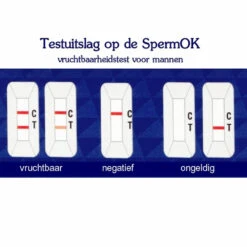 Sensitest Sperm OK Vruchtbaarheid Test Man -Gezondheidssupplementen 970387 3