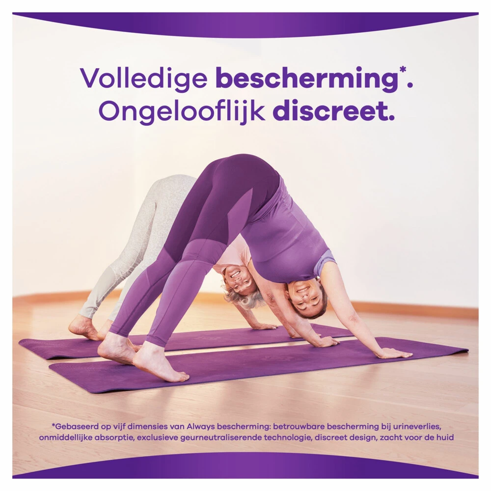 Always® 4x Always Discreet Incontinentieverband Small 2 Always® 4x Always Discreet Incontinentieverband Small - Afbeelding 2