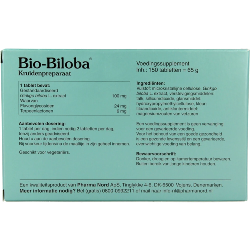 Pharma Nord Bio-Biloba 2 Pharma Nord Bio-Biloba - Afbeelding 2