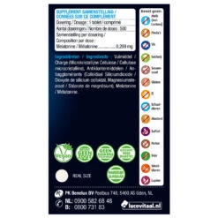 Lucovitaal Melatonine Puur 0.299mg -Gezondheidssupplementen 982041 3
