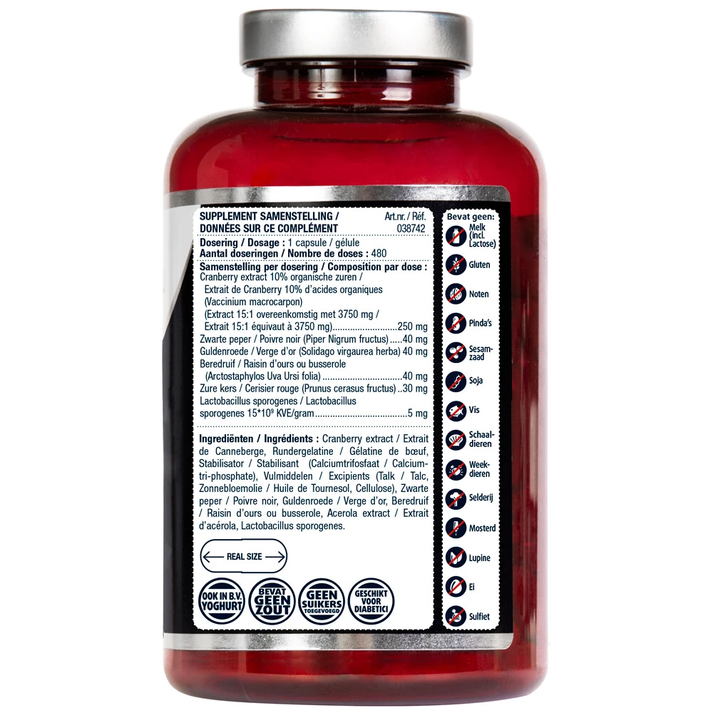 Lucovitaal Cranberry X-tra 2 Lucovitaal Cranberry X-tra - Afbeelding 2