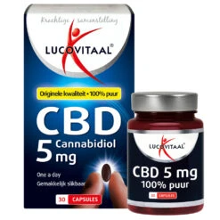 Lucovitaal CBD Cannabidiol 5 Mg -Gezondheidssupplementen 984246 4