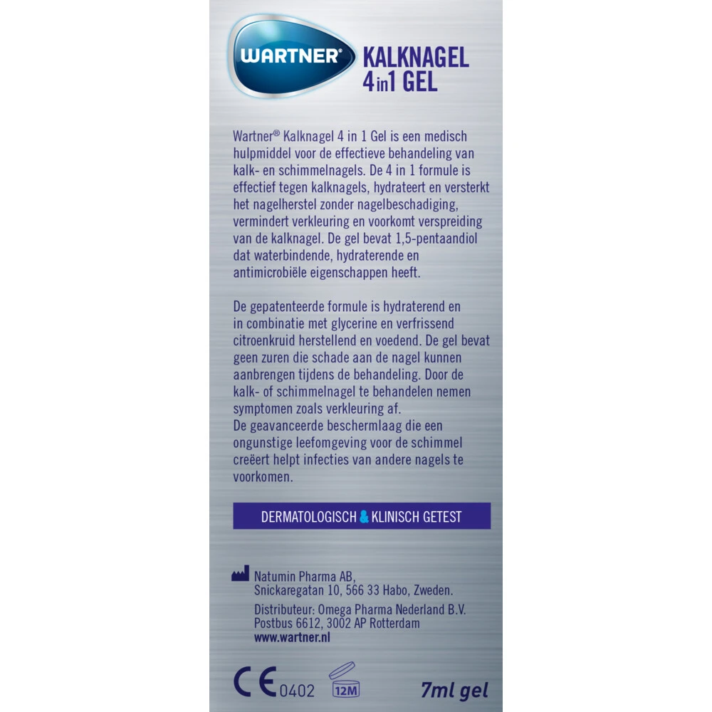 Wartner Kalknagel Gel 3 Wartner Kalknagel Gel - Afbeelding 3