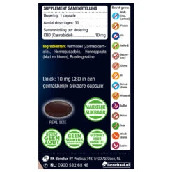 Lucovitaal CBD Cannabidiol 10 Mg -Gezondheidssupplementen 988824 3