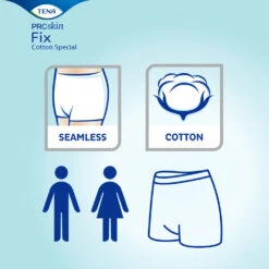 3x TENA Fix Cotton Special ProSkin Large -Gezondheidssupplementen 996459 5