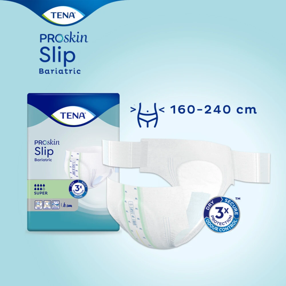 2x TENA Slip Bariatric XXL 2 2x TENA Slip Bariatric XXL - Afbeelding 2