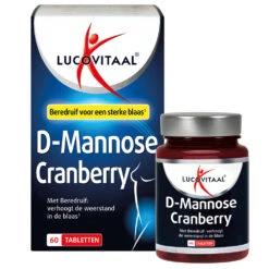 3x Lucovitaal D-Mannose Cranberry Blaasfunctie -Gezondheidssupplementen 996841 4