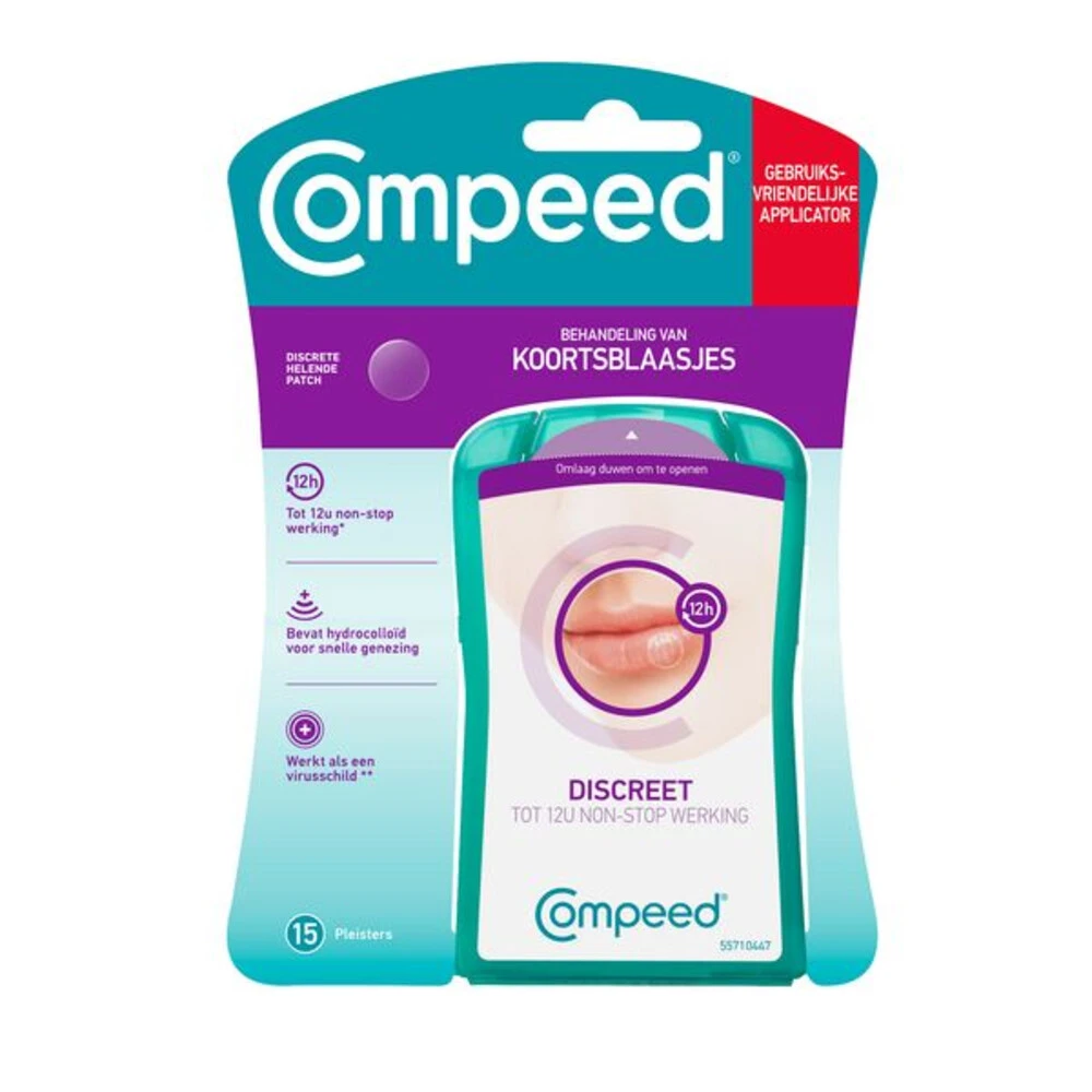 2x Compeed Lipblaasjes Patch 1 2x Compeed Lipblaasjes Patch